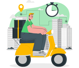 Delivery from 2–4 hour